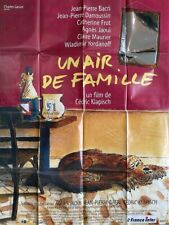 Poster Folded 47 3/16x63in Un Air of Family (1996) Jean-Pierre Bacri, Vgc ,