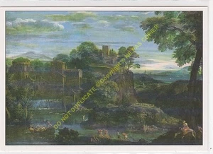 CP TABLEAU DOMINIQUIN Paysage de la fuite en Egypte - Picture 1 of 2