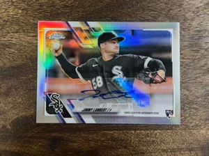 Jimmy Lambert 2021 Topps Chrome RC Rookie Refractor Auto - Bild 1 von 2