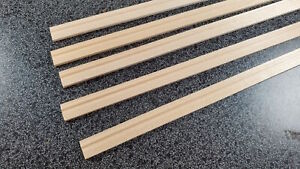 Dollhouse Baseboard 5 Pieces Trim Molding 12mm x 45cm long 1:12 Scale Skirting