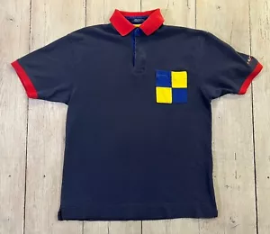 Vintage Tommy Hilfiger Segel Poloshirt Gr. M - Bild 1 von 9