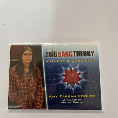 The Big Bang Theory Season 5 M16 Amy / Mayim Bialik Costume Card - Image 1 of 2