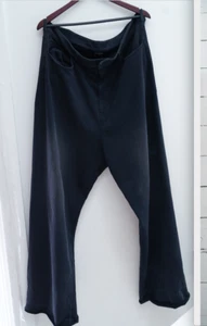 Balenciaga Demna Era FW22 Oversized Black Cotton Sweatpants Distressed - Bild 1 von 19