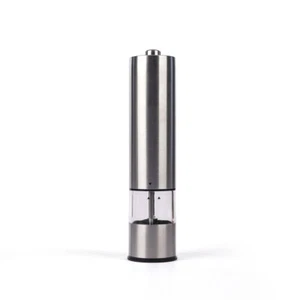 Automatic Battery Grinder Stainless Steel Pepper Salt Mill Electric Light - Picture 1 of 15