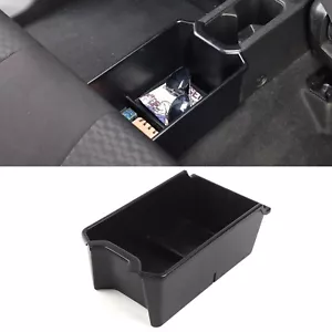 Black Rear Center Storage Box Organizer Tray For Suzuki Jimny 2019+ Accessories - Picture 1 of 13