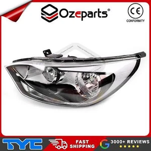 LH LHS Left Hand Head Light Lamp (No LED) For Kia Rio UB 3/5 Door Hatch 11~16 - Picture 1 of 4