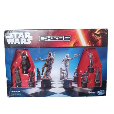 Hasbro Star Wars The Force Awakens Chess Game Set 2014 COMPLETE - Image 1 of 4