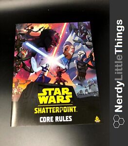 Star Wars Shatterpoint - Starter Set - Rulebook / Mission / Struggle Cards