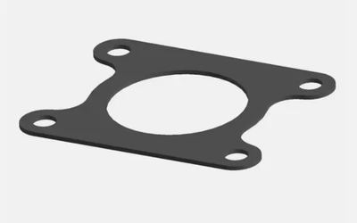 Junta de escape del motor Polaris 5813025 4 pernos 2011-2015 Indy IQ RMK Foto 1 de 4