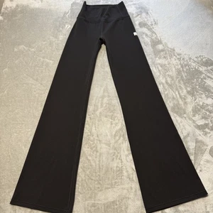 Vuori All the feels slim flare XS Women Black Pants Leggings High Rise - Picture 1 of 10