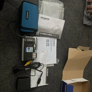 Olympus Tough TG-610 14MP Digital Tough Camera Boxed Working Tested Excellent - Picture 1 of 5