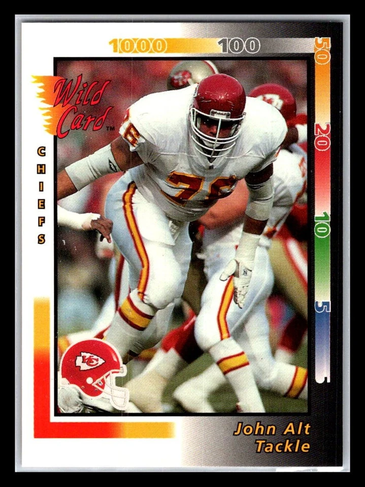1992 Wild Card Football # 1 - 230 - Pick Your Card! - Image 1 of 1