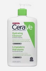 CeraVe Limpiador Hidratante para Piel Normal a Seca 1000 Ml Botella Cuidado de la Piel Sellado - Imagen 1 de 2