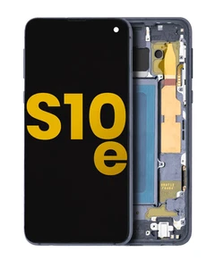 INCELL LCD Display für Samsung Galaxy S10E Touchscreen Digitizer mit + schwarzem Rahmen - Bild 1 von 5