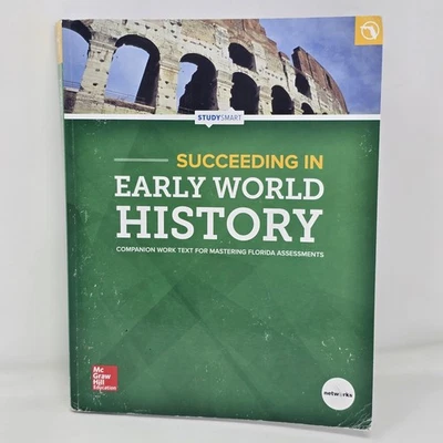 Succeeding in Early World History StudySmart Workbook McGraw Hill Softcover - Image 1 of 3