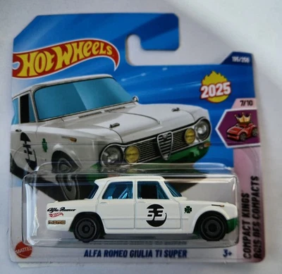 HOT WHEELS SECOND COLOR ALFA ROMEO GIULIA TI SUPER 2025 NUOVO BLISTERATO - Immagine 1 di 4