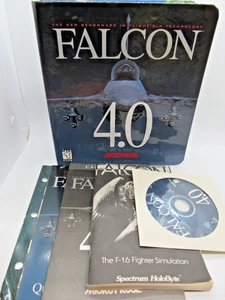 MicroProse Falcon 4.0 F-16 Squadron Leader Special Edition PC Game ~ COMPLETE! - Picture 1 of 12