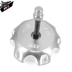 KKE Silver Fuel Tank Gas Cap Fit Honda XR80R 100R 650L CRF250R CRF450R 2004-2016 - Bild 1 von 13
