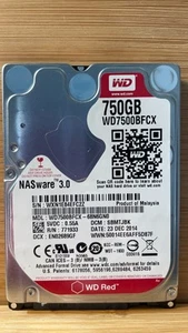 WD RED WD7500BFCX-68N6GN0 750GB 2.5" SATA NASware 3.0 DCM:SBMTJBK - Picture 1 of 2
