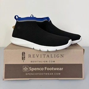 Spenco Pure Love Damen-Slipper Sneaker Größe 9B schwarz blau bequem gepolstert - Bild 1 von 16