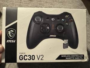Controlador inalámbrico para juegos MSI Force GC30V2, motores de doble vibración, conexión doble - Imagen 1 de 4