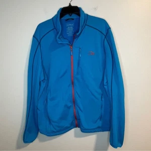 L.L. Bean Vibrant Blue Full Zip Performance Fleece Jacket - Bild 1 von 6