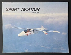 Vtg Sport Aviation Magazine March 1976 Vol 25 No 3 Aircraft Building Publication - Bild 1 von 13