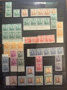 New Zealand KGVI Stamp Selection. UH Mint See photo. - Picture 1 of 2