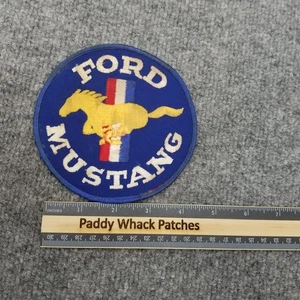 Toppa Ford Mustang vintage anni 70 80 auto tonda 5" - Foto 1 di 2