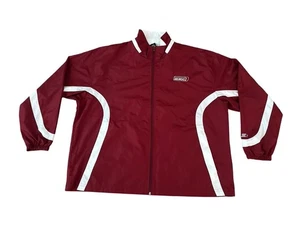 Arkansas Razorbacks Starter Full Zip Mens XL Spell Out Embroidered Windbreaker - Picture 1 of 7