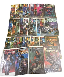 Vintage Image Cyber Force Vol 2 Near Full Run #1-35, Lot of 33 Issues VF/NM - Bild 1 von 9