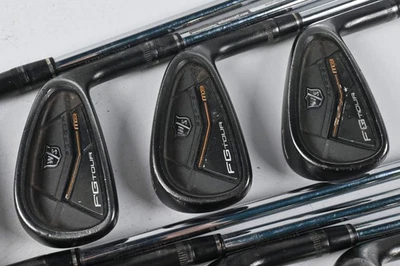 Wilson FG Tour M3 Irons / 4-PW+GW / Regular Flex Dynamic Gold XP R300 Shafts - Image 1 of 4