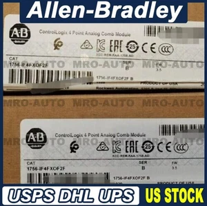 New Factory Sealed AB 1756-IF4FXOF2F ControlLogix 6 Point Analog Combo Module US - Picture 1 of 2