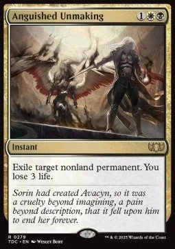 Magic/MTG Anguished Unmaking TDC-279 Rare Englisch Neu - Bild 1 von 2