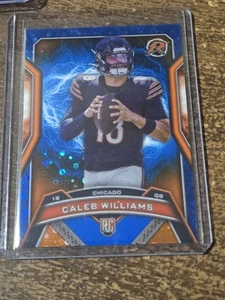 2024 Topps Resurgence - Rookies Caleb Williams #117 Blue & Orange Spark... - Picture 1 of 1