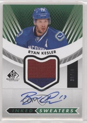 2012-13 SP Game Used Edition Inked Sweaters /50 Ryan Kesler #IS-RK Auto - Image 1 of 2