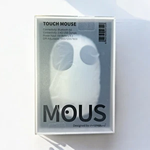 Smart Touch Bluetooth Mouse Silver - Picture 1 of 4