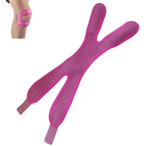 1pcs Adjustable Pink Knee Pads Band Breathable Fits Baseball Basketball Running - Picture 1 of 5