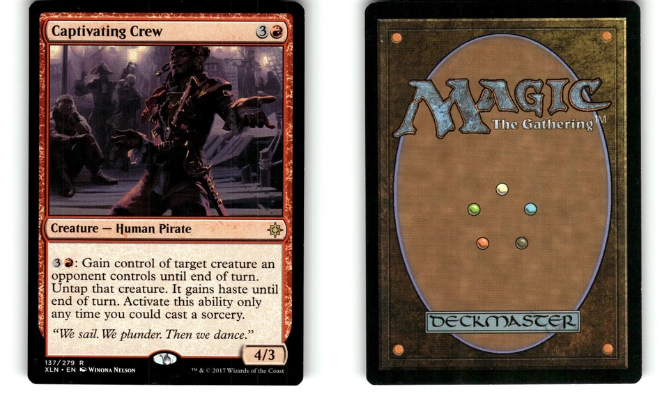 MTG Ixalan Captivating Crew XLN 137/279 R NM/MT - Image 1 of 1