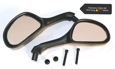 Specchio SPECCHIETTO DX-SX ORI👍💯💯Per Piaggio GILERA Runner 50 125 180 200🇮🇹 - Immagine 1 di 4