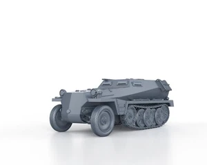 WWII GERMAN - SDKFZ 253 Beobachtungskraftwagen - 1/56 1/72 1/87 1/100 3D - Imagen 1 de 4