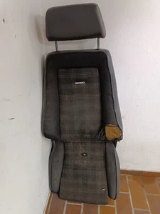 Recaro Sitz Opel VW Ascona Kadett Manta Karomuster 80er Klassiker - Bild 1 von 4