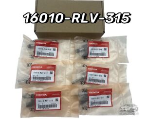 Set 6 Fuel Injectors Fit Honda Pilot Odyssey Ridgeline 3.5L V6 16010-RLV-315 USA