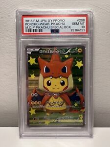 Poncho Wearing Pikachu Shiny Rayquaza 231/xy-p Japanese BGS 10 – TBC Games