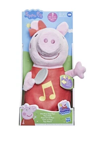 Peppa Pig Toys Oink-Along Songs Peppa Singing Peppa Pig Plush Doll - Picture 1 of 3
