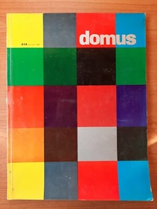 ARCHITEKTUR MÖBEL KUNST DOMUS GIO PONTI NR. 314 JANUAR 1956 - Bild 1 von 4