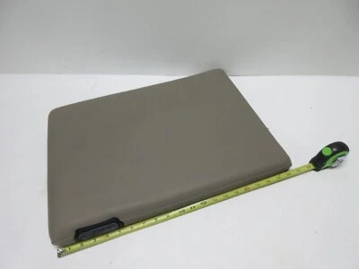 21" 94-01 DODGE RAM 1500 2500 CENTER CONSOLE LID JUMP SEAT ARM REST OEM TAUPE - Image 1 of 4