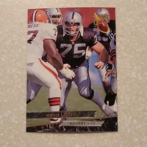 1993 FLERR ULTRA FOOTBALL CARD HOWIE LONG #222 - Foto 1 di 2