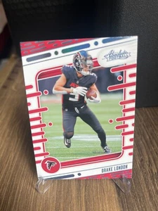 2024 Panini Absolute Football Teal Foil Parallel #6 Drake London - Bild 1 von 2