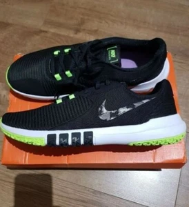 Scarpe da ginnastica Nike da uomo Flex Control TR4 nere taglia: UK 9 Eur 44 nuove con etichette - Foto 1 di 5